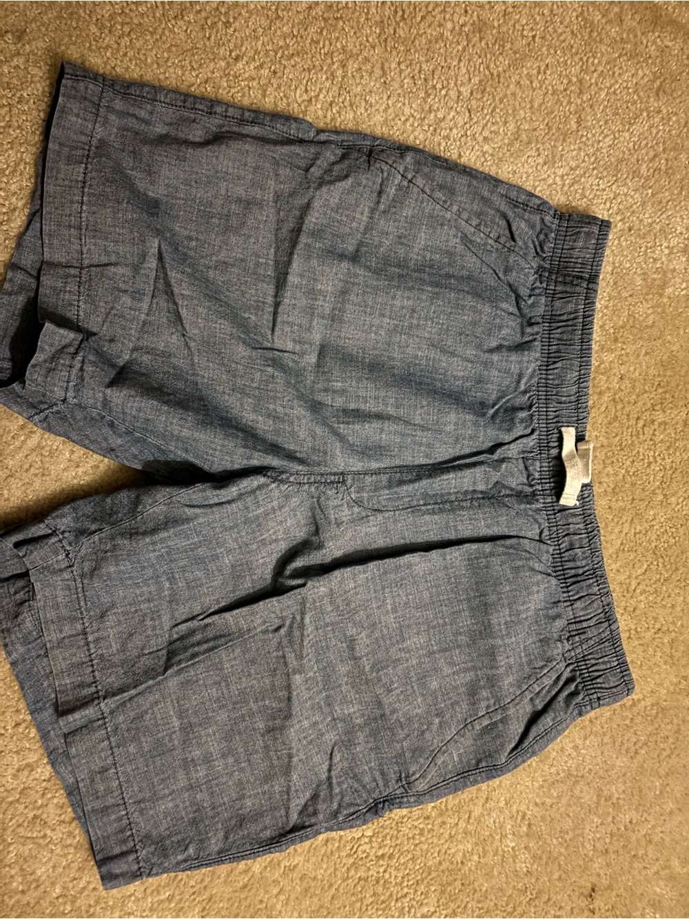 Old navy Casual Chambray Drawstring Shorts - Blue